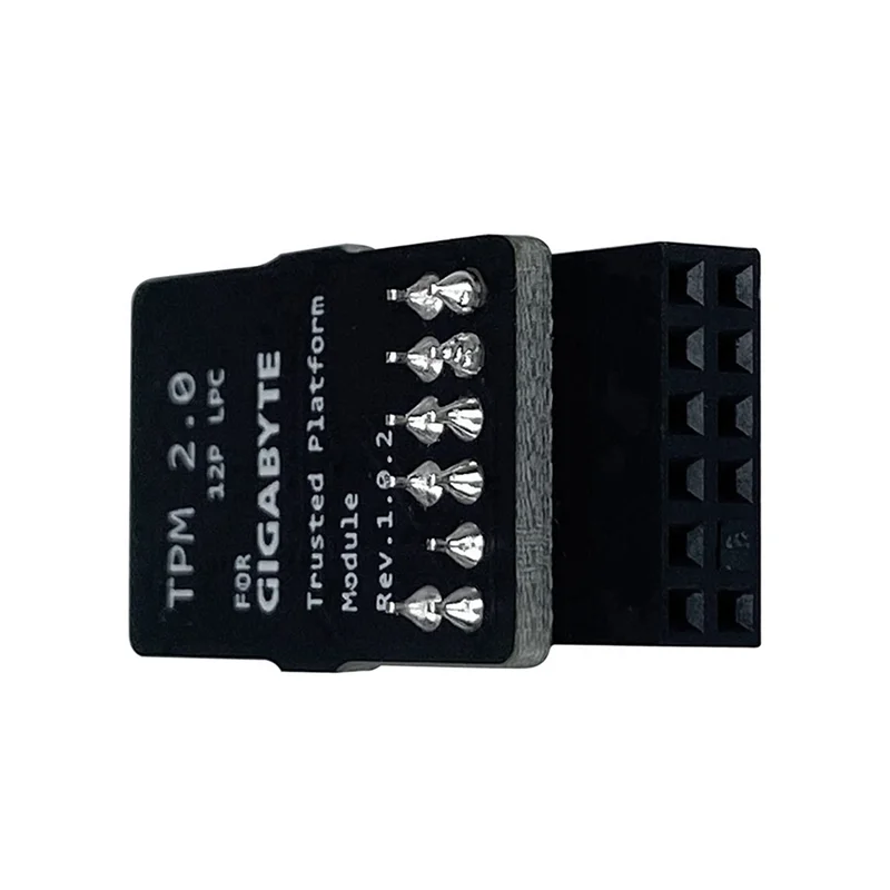 وحدة AEF7-TPM2.0 LPC 12Pin مع ترقية لـ Infineon SLB9665 Windows 11 للوحة الأم جيجابايت لـ GC-TPM2.0 S