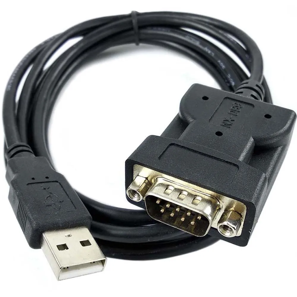 CP2102 USB to RS232 9P Dsub Male Silabs CP210X Serial 9pin to USB-B Male Type B Converter