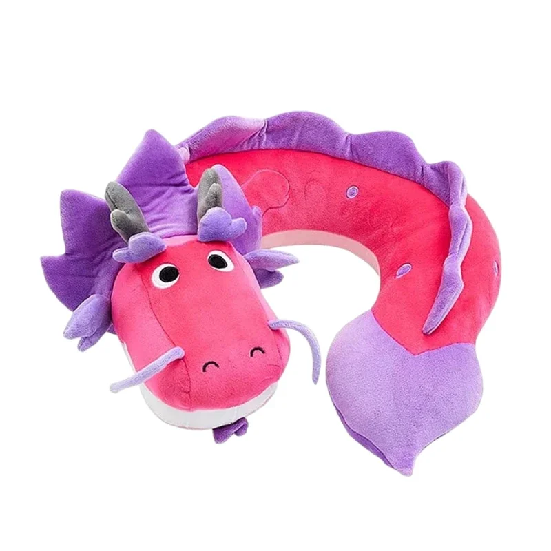 35cm Anime Wish Dragon peluche teiera magica figura farcita peluche bambola Cartoon Movie a forma di U kawaii cuscino ciondolo portachiavi