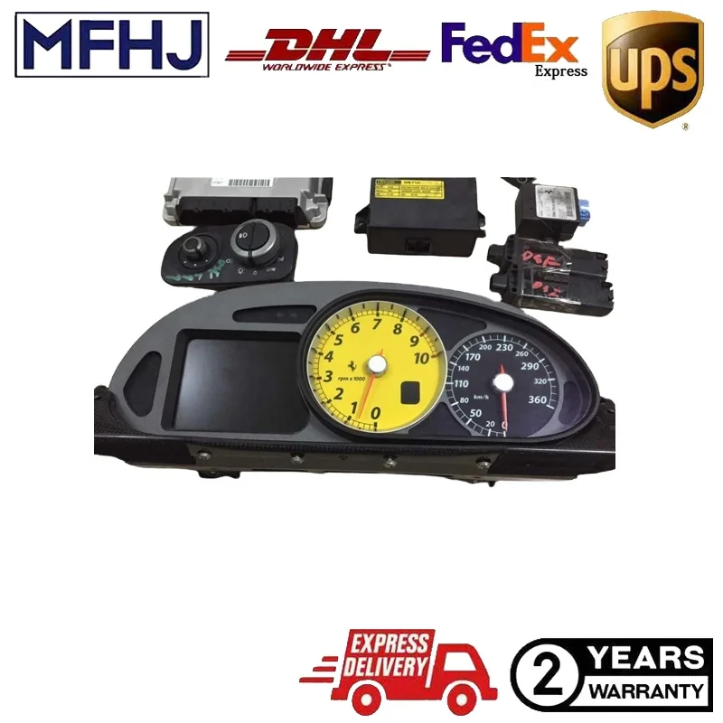 Automobile Instrument Tachometer Speedometer Kilometer Meter  Oil Gauge for Ferrari 599GTO 599GTB