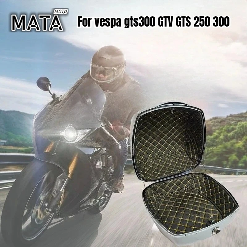 

Для Vespa Gts300 GTS 300 подкладка мотоцикла верхний чехол багажник внутренняя защита контейнера Sprint Primavera
