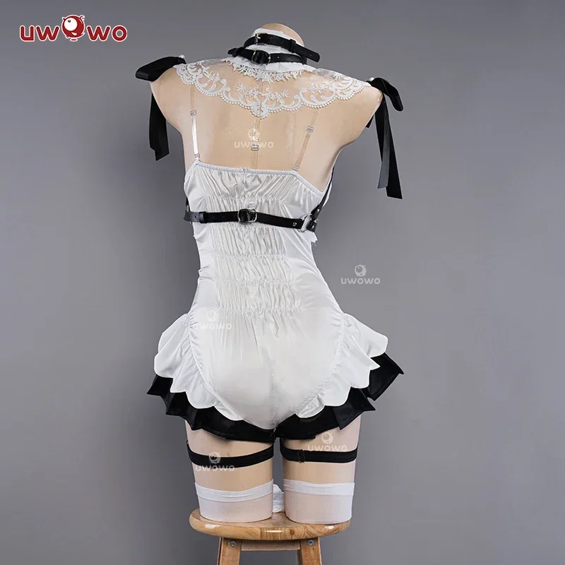 متوفر في المخزون أزياء UWOWO Succubus التأثيرية Keqing الحصرية Genshin Impact Fanart: أزياء Keqing النسائية Cos الشيطان Genshin