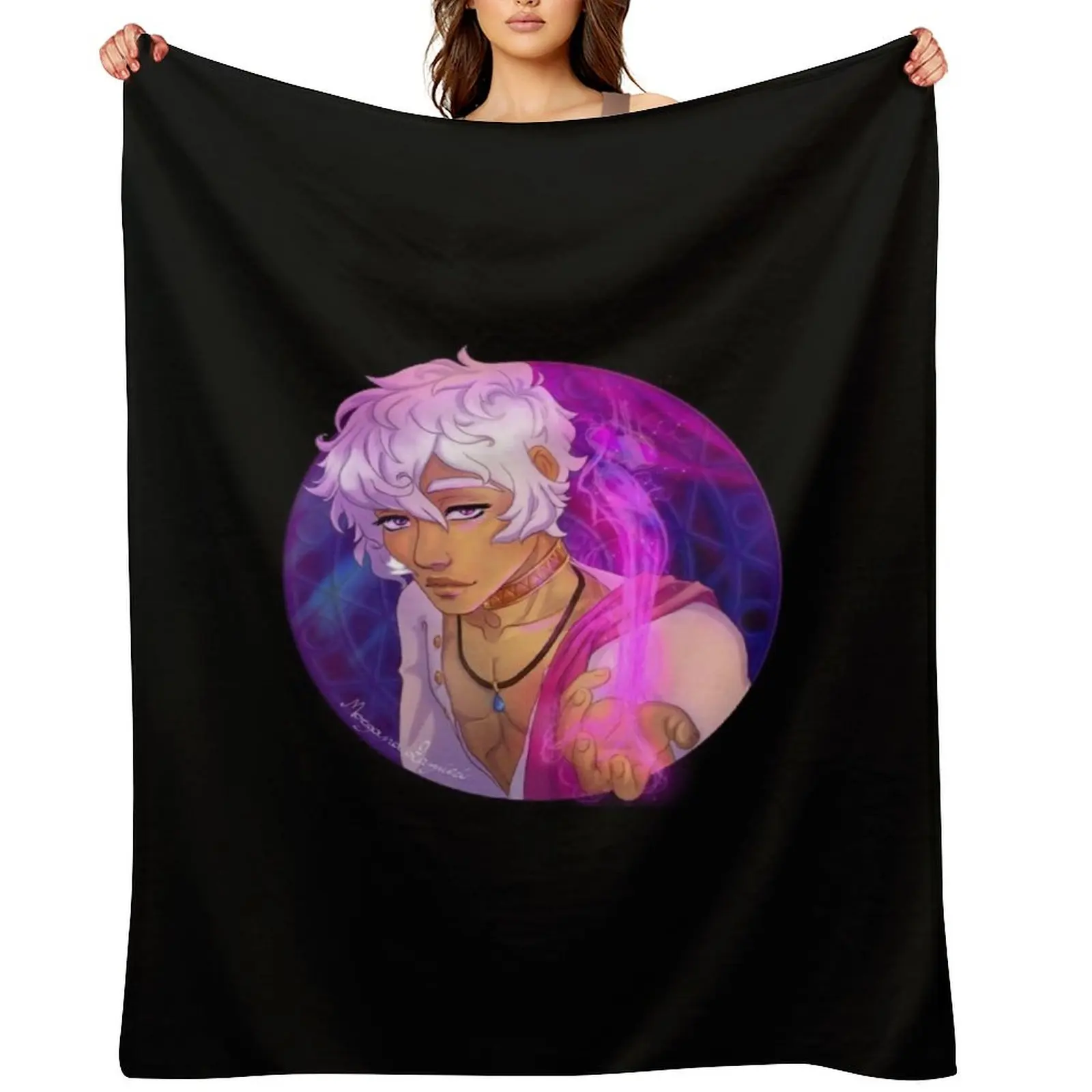 

Asra the magician Throw Blanket Hairy Winter beds for babies Decorative Sofas Blankets