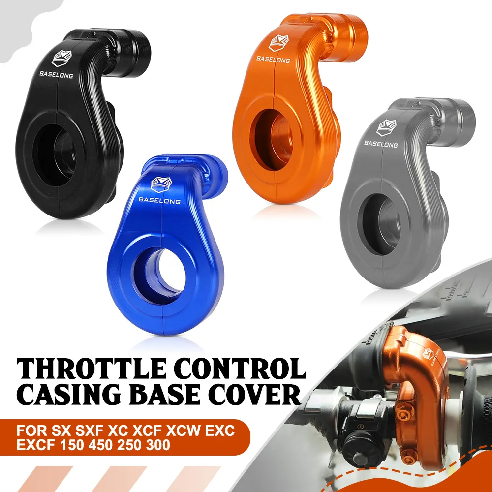 

Motorcycle Accessories For Husqvarna TE FE FC FX FS TX Motorcycle Throttle Control Casing Base Aluminium FOR SX SXF XC XCF XCW