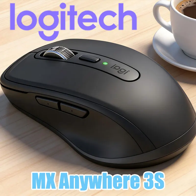 

Logitech MX3S Student e-sports office versatile peripheral dual-mode wireless silent mouse ergonomic lightweight model