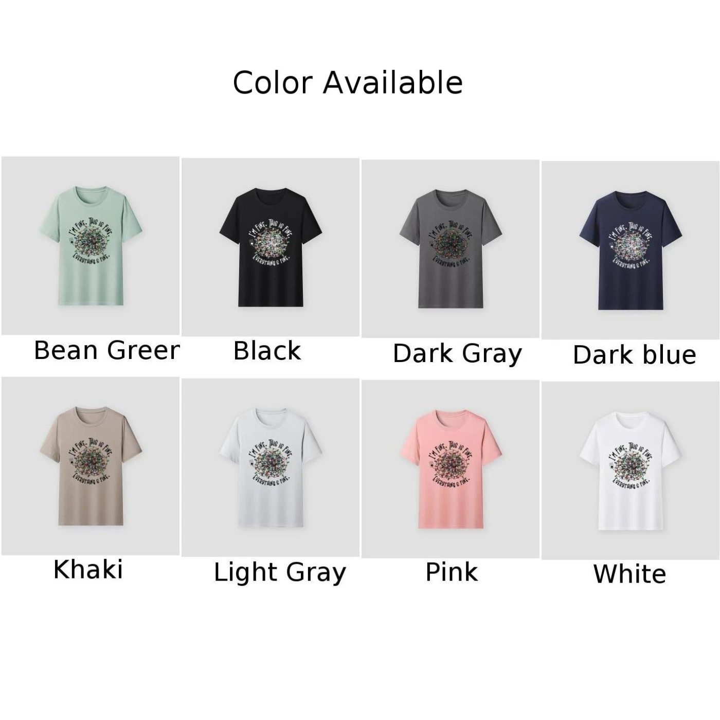 

Women Short Sleeved Thin O-Neck Loose Casual Comfortable Fabric Christmas Light Print T-Shirt Woman Clothes O-neck Tee T Shirt