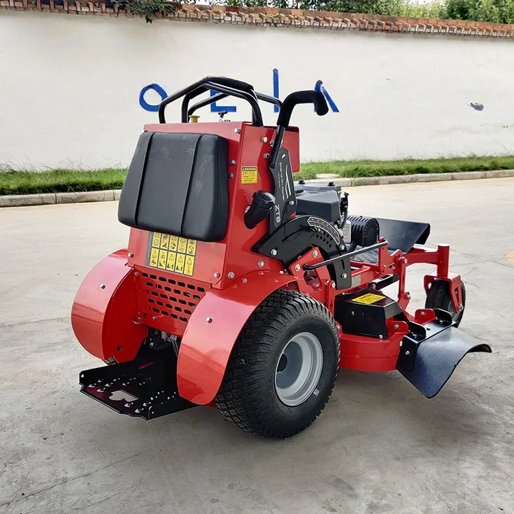 Made In China zero turn stand on mower gasoline Lawn mowing machines lawn mower zero turn stand on