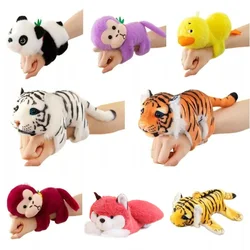 New Plush Doll Slap Bracelet Monkey Interactive Toy Plush Wrist Band Home Decor Gift Animal Slap Bracelets