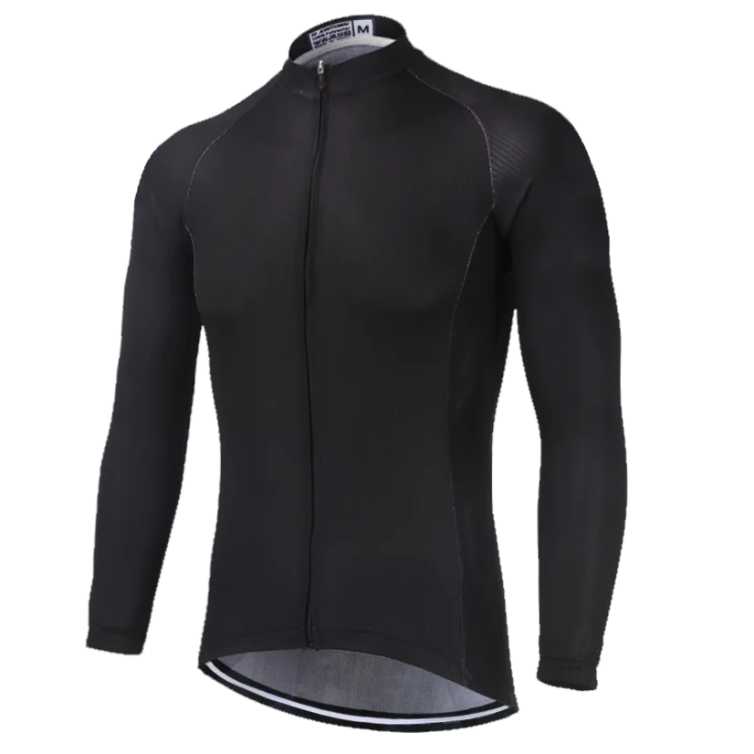 

Long Sleeve Bicycle Jersey, Cycling Black Shirt, Road Wear, Downhill Jacket, Bike Resistant Sweater, Top Mountain Protection