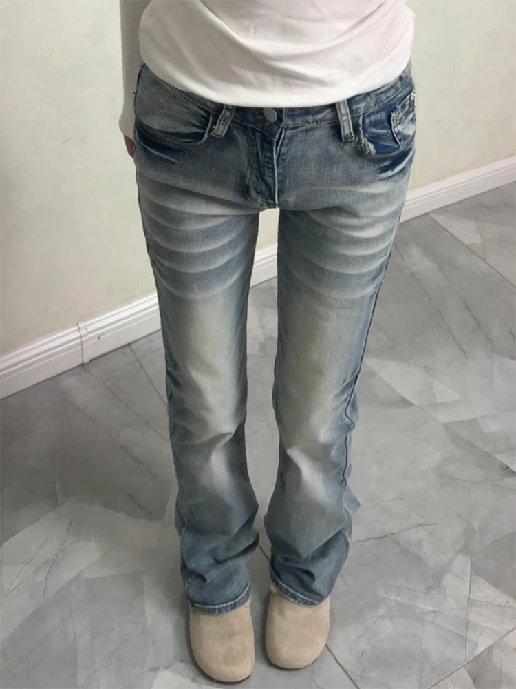 

Американские прямые облегающие джинсы High Street, женские осенне-зимние новые эластичные тонкие узкие брюки e-трубы