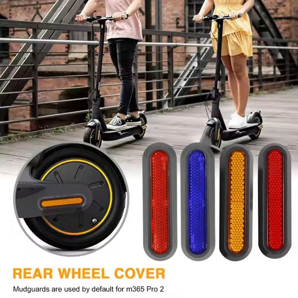 Electric Scooter Reflective Side Cover For Xiaomi Mi Pro 2 1S M365 Electric Scooter Front Rear Safe Reflective Parts X5M0