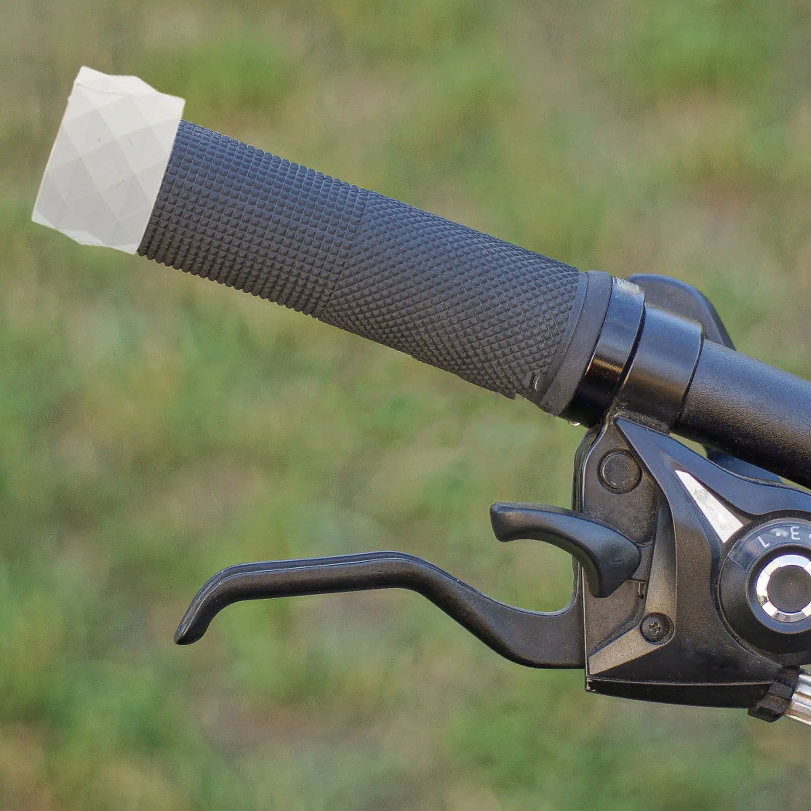 

Комплект из 4 силиконовых противоскользящих фиксирующих колец для ручек руля велосипеда, удобные накладки-петли для обмотки руля