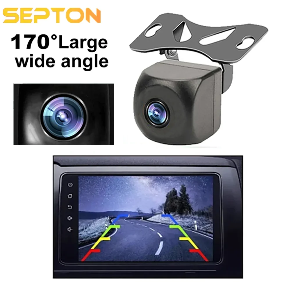 SEPTON Car Rear View Camera AHD  Backup Camera 170 Degree Wide Angle Night Version Waterproof Car Camera