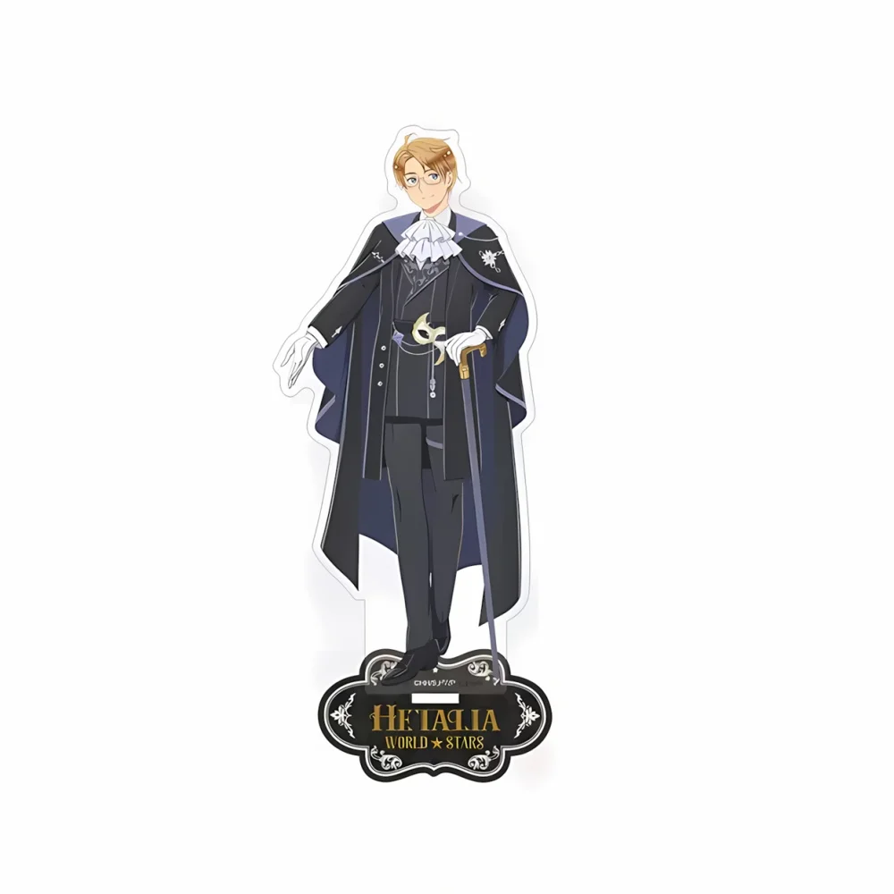 Anime Hetalia World Stars 20Th Anniversary Acrylic Stand Keychain China America Italy Germany Character Merch Custom