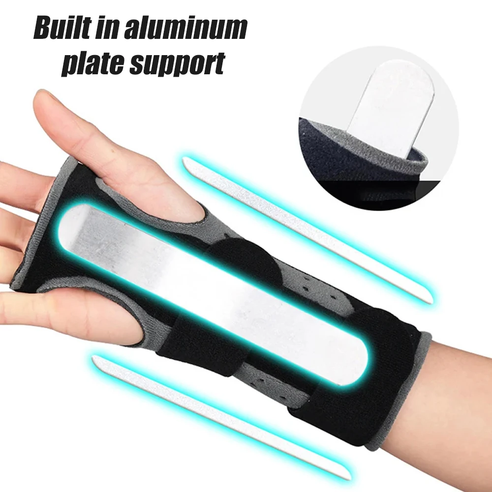 1PC Wrist Brace for Carpal Tunnel,Adjustable Night Wrist Support Brace with Splint,Hand Support for Arthritis,Ijuries,Wrist Pain