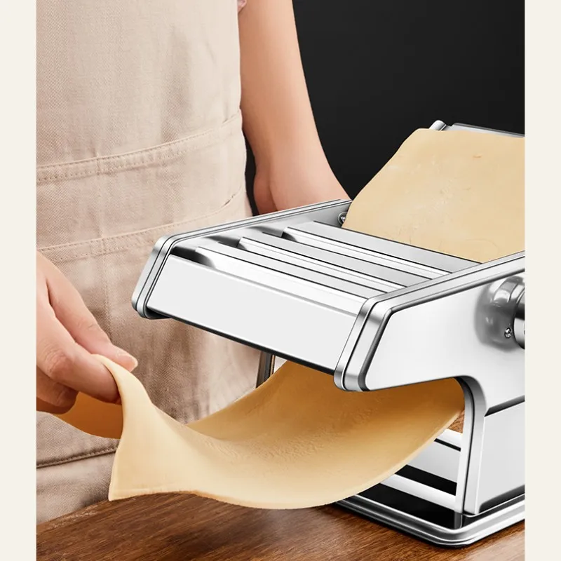 

Household small multi-function flour pressing machine Manual flour rolling machine Dumpling Wonton leather machine noodlecutter