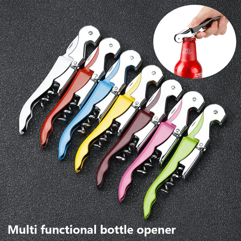 

1PC Haima Knife Bottle Opener Wine Wine Bottle Opener Multi functional Bottle Opener Beer Bottle Opener Wine Utensils