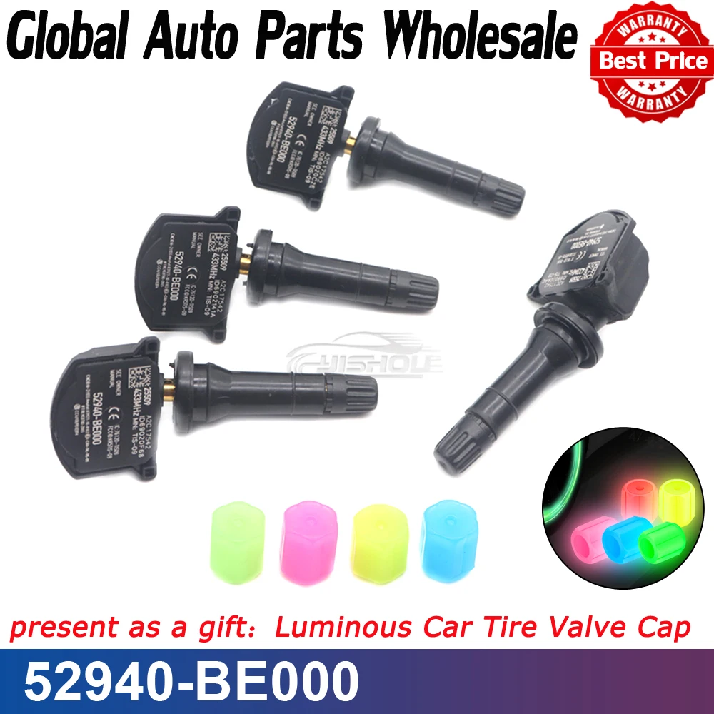 

52940-BE000 Car TPMS Tire Pressure Monitor Sensor For Kia EV5 2023-2025 EV6 2025 Kona 2024-2025