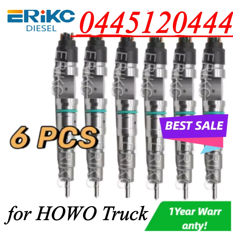 

6 шт. 0445120444 автоматический дизельный инжектор 0 445 120 444 часть распылителя двигателя высокого давления для грузовика HOWO