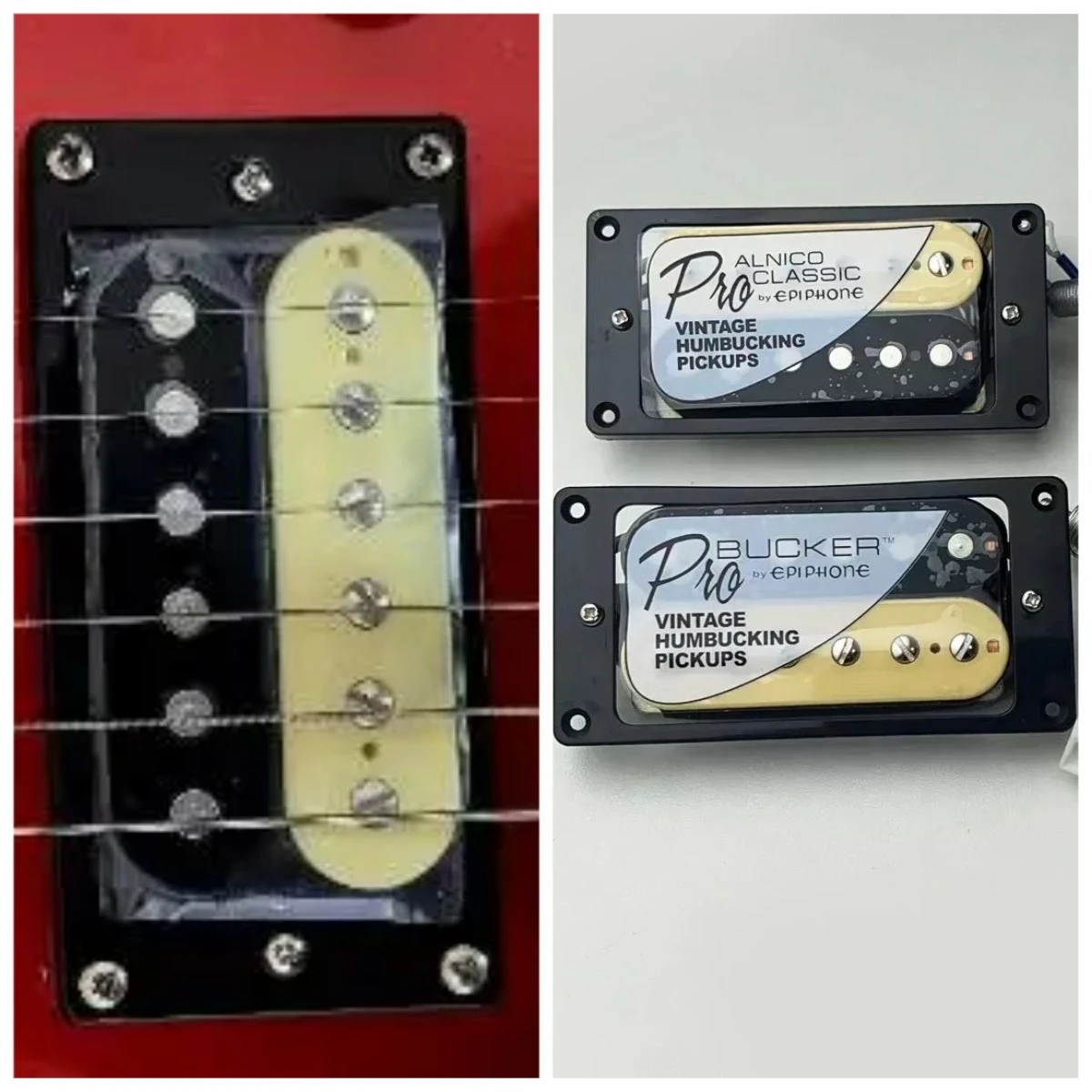 

Alnico Classic 57 With 1V1T 2V1T Humbucker Pickups 1 Set For Electric Guitar