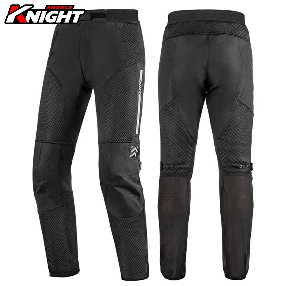

Summer Motorcycle Riding Pants Breathable Mesh Motorcycle Pants CE Grade Protective Anti-drop Motorcycle Pants