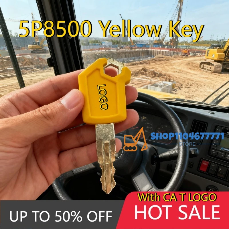

5P8500 Ключи 30/10/5/1 шт. Для CA T E210 E320 E305.5 307 313 320D2GC Ключ для экскаватора Новый желтый ключ зажигания 5P-8500