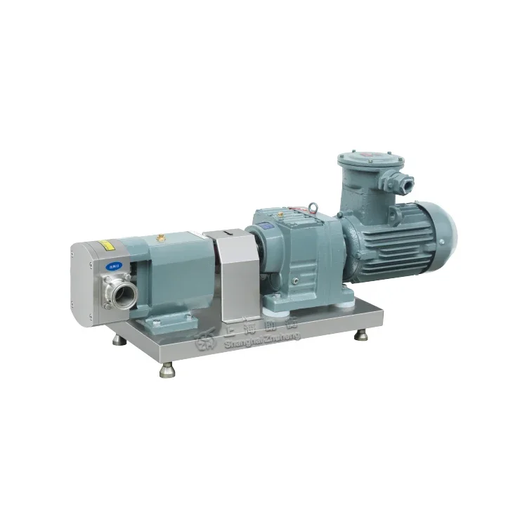 2024 Hot Sale factory price Manufacturer wholesale  high viscosity pump self priming sanitary rotary lobe pump