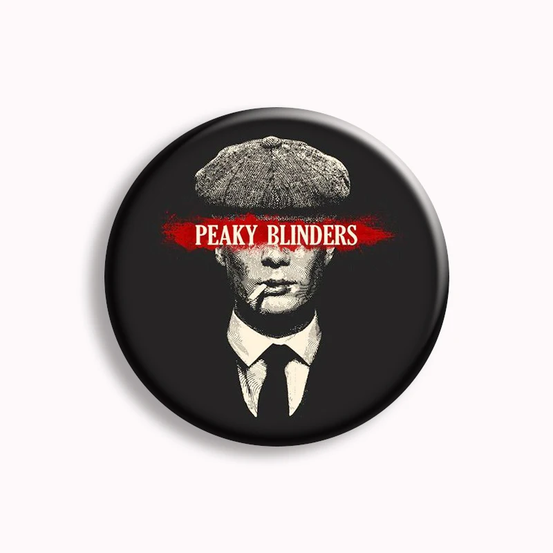 By Order Of The Peaky Blinders Button Pin Pink Bow I Love Cillian Murphy Kawaii Brooch Badge Bag Decor Fans Collect Gift