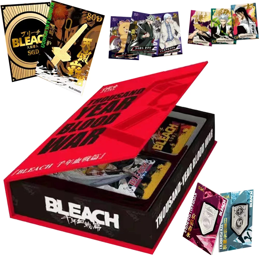 

Bleach Thousand Year Blood War Collection Cards Booster Box Rare Anime Table Playing Game Board Cards Hobby Collectible