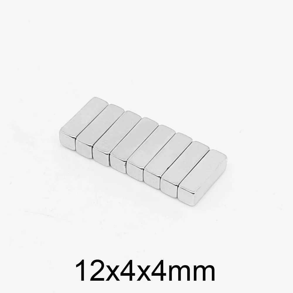 12x4x4 Small Powerful Magnets Strong Block Magnets For Fridge, DIY, Building, Scientific, Craft, Education 12x4x4 12*4*4