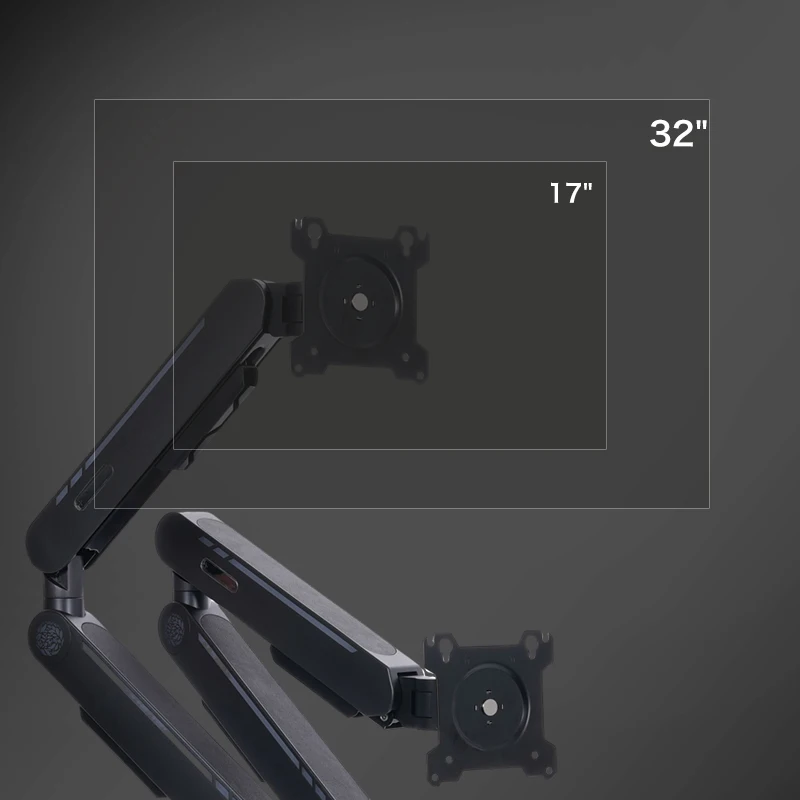 New Arrival Gas Spring Desk Mo - Dual Monitor Arm review and price