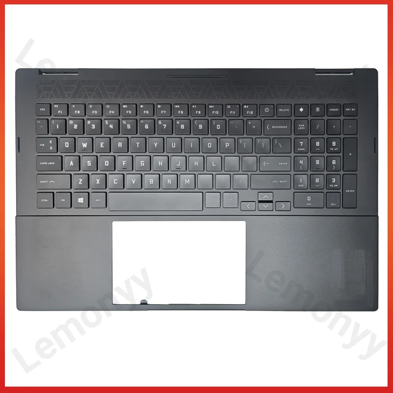 

NEW US Keyboard backlit For HP 16-K 16-N TPN-Q280 Q281 Laptop Palmrest Upper Case Cover