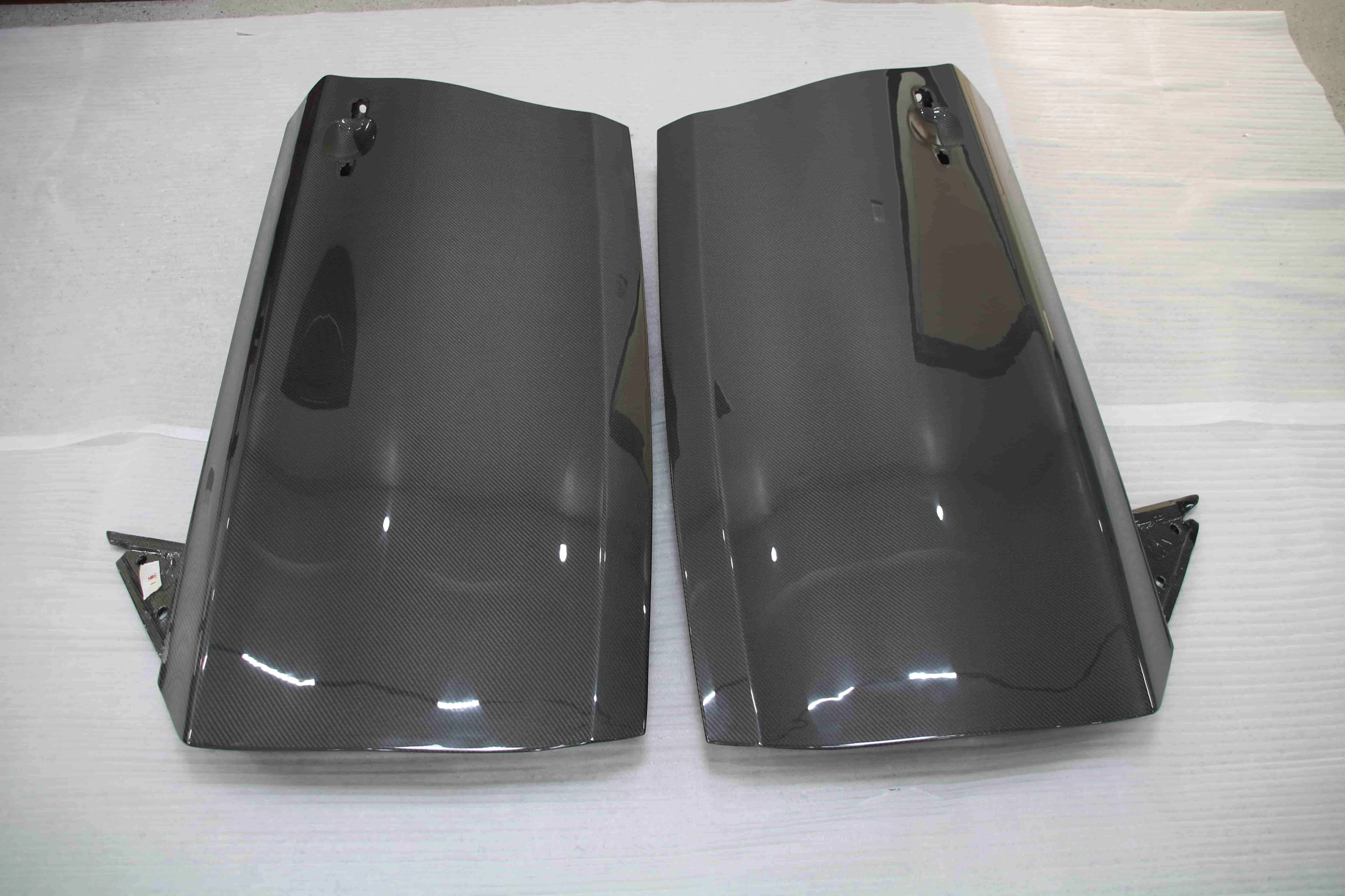 Fitment Guaranteed Double Side Carbon Fiber Doors For  E82 1m Coupe