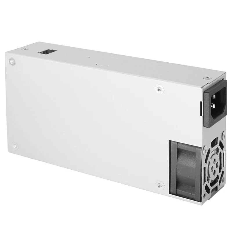 1U FLEX 350W Power Supply 220V 20+4Pin Non-Modular Computer Active PFC PSU Suitable For Mini ITX Chassis NAS POS Cash Register