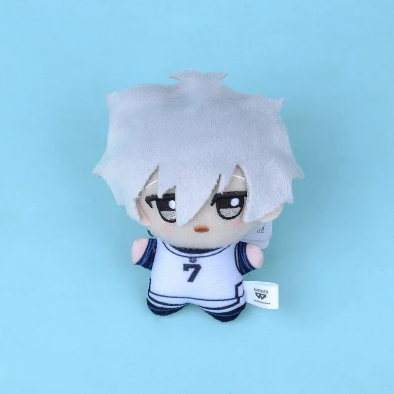 12cm Blue Lock Plush Stuffed Dolls Anime Doll Toy Bag Pendant Isagi Yoichi Nagi Seishiro Mikage Reo Itoshi Rin Backpack Keychain
