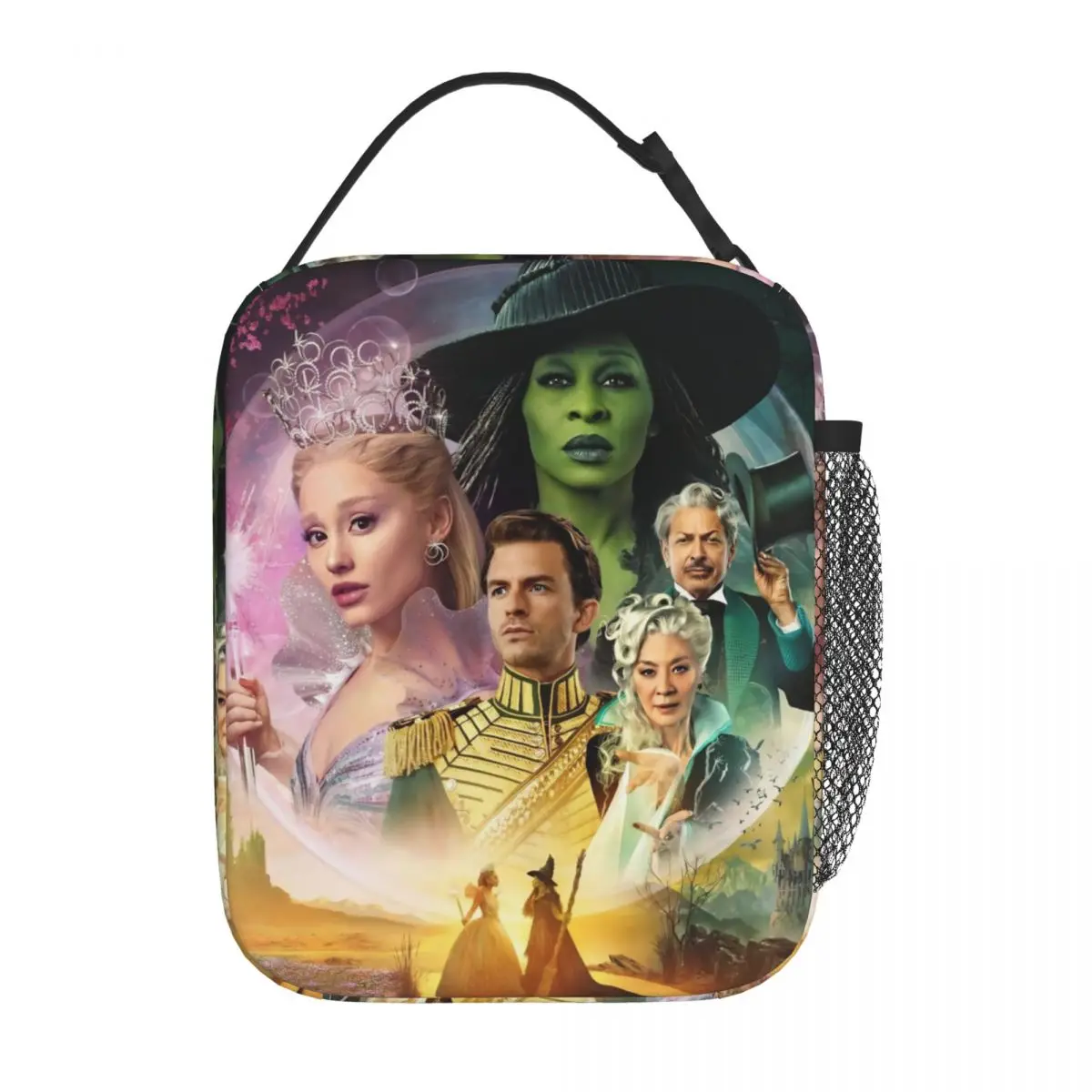 Wicked For Good 2 Musical Film Insulated Lunch Bag Portable Meal Container Cooler Bag Tote Lunch Box School Food Handbags