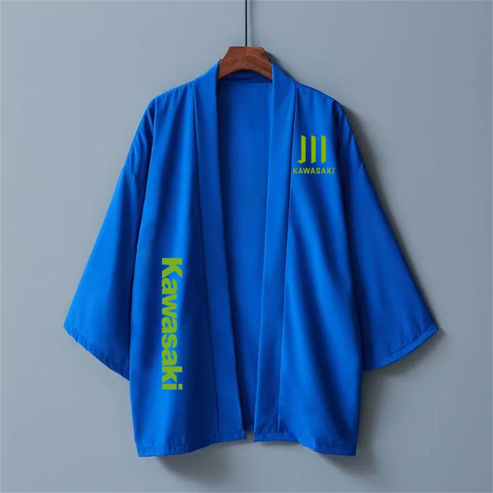 

Новое мужское кимоно в стиле кавасаки 2025 года, традиционная японская куртка-кимоно, летний повседневный удобный и модный кардиган
