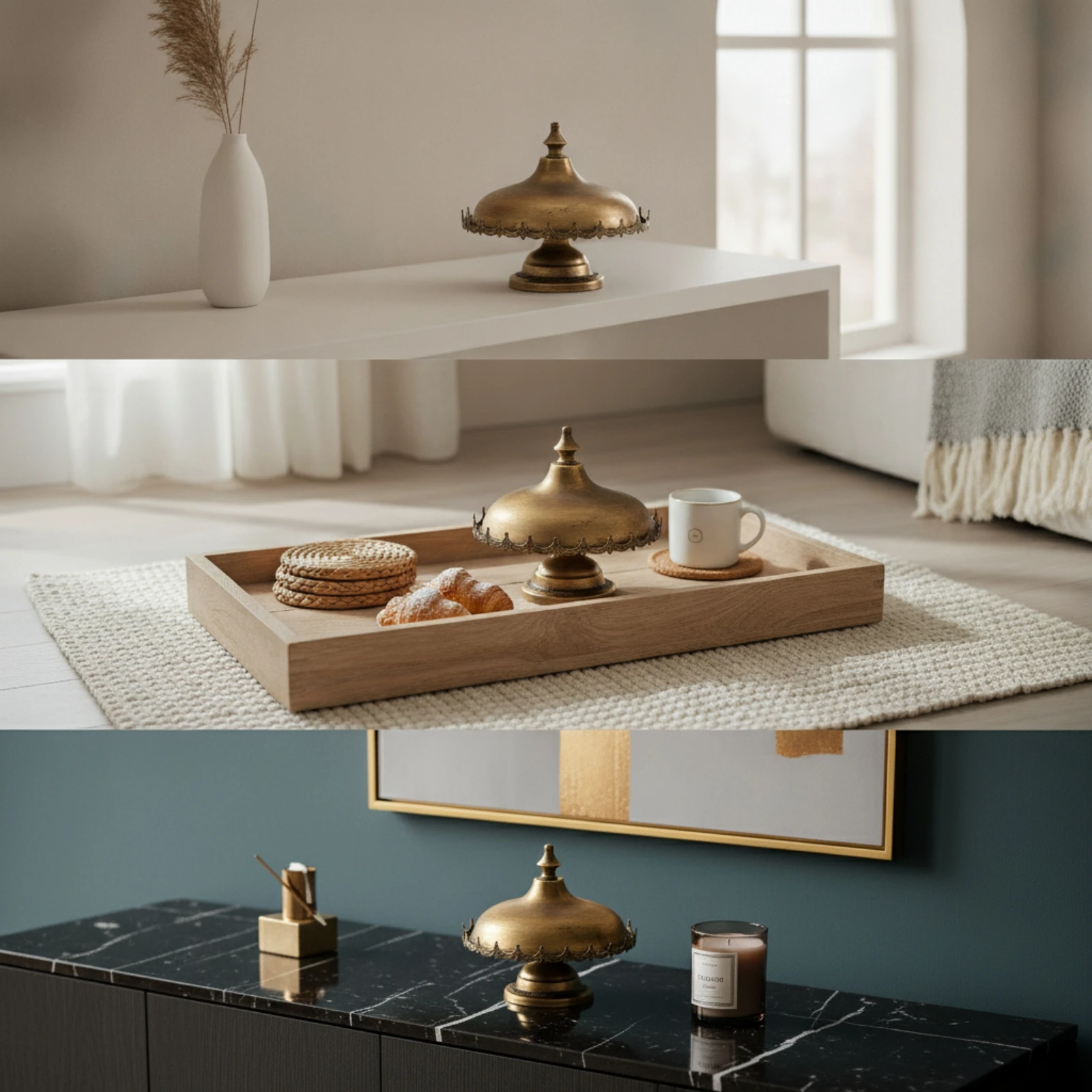 Sokkelvormig dienblad met gego - Display Risers Set recensie en prijs