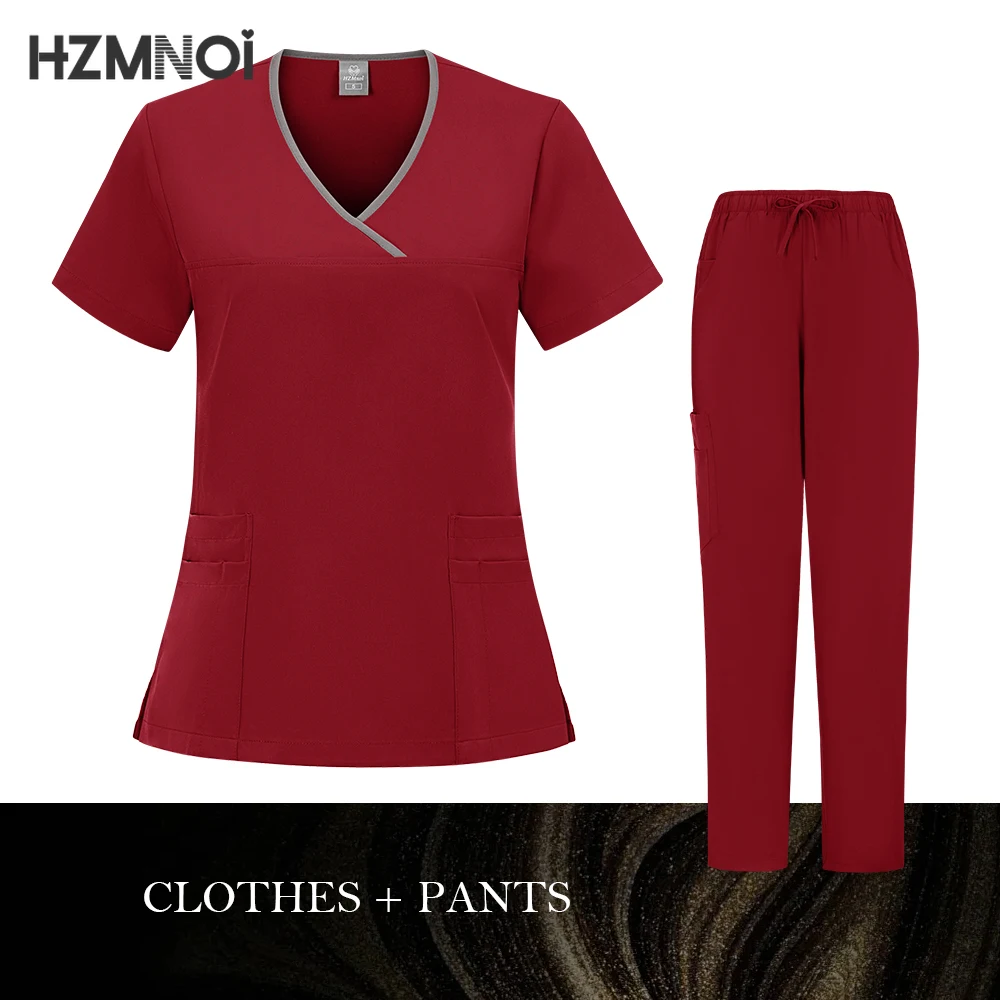 Uniforme médico de alta calidad para mujer, accesorios de enfermería, ropa de trabajo para médico clínico, ropa de trabajo para el cuidado de la salud y la farmacia