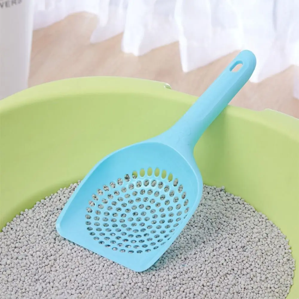 Plastic Cat Litter Scoop Pet Care Sand Waste Scooper Shovel Hollow Cleaning Tool Hollow Style Lightweight Durable Easy to Clean