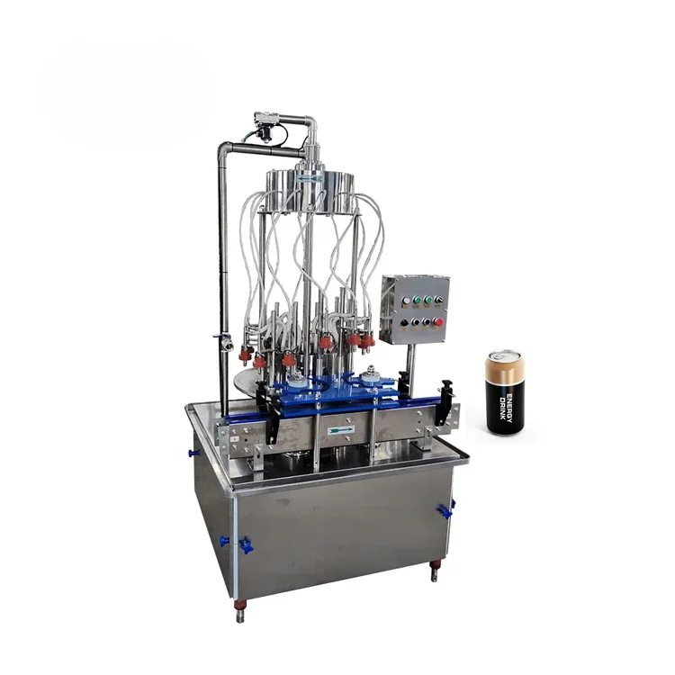 Máquina automática de conservas de suco pequena