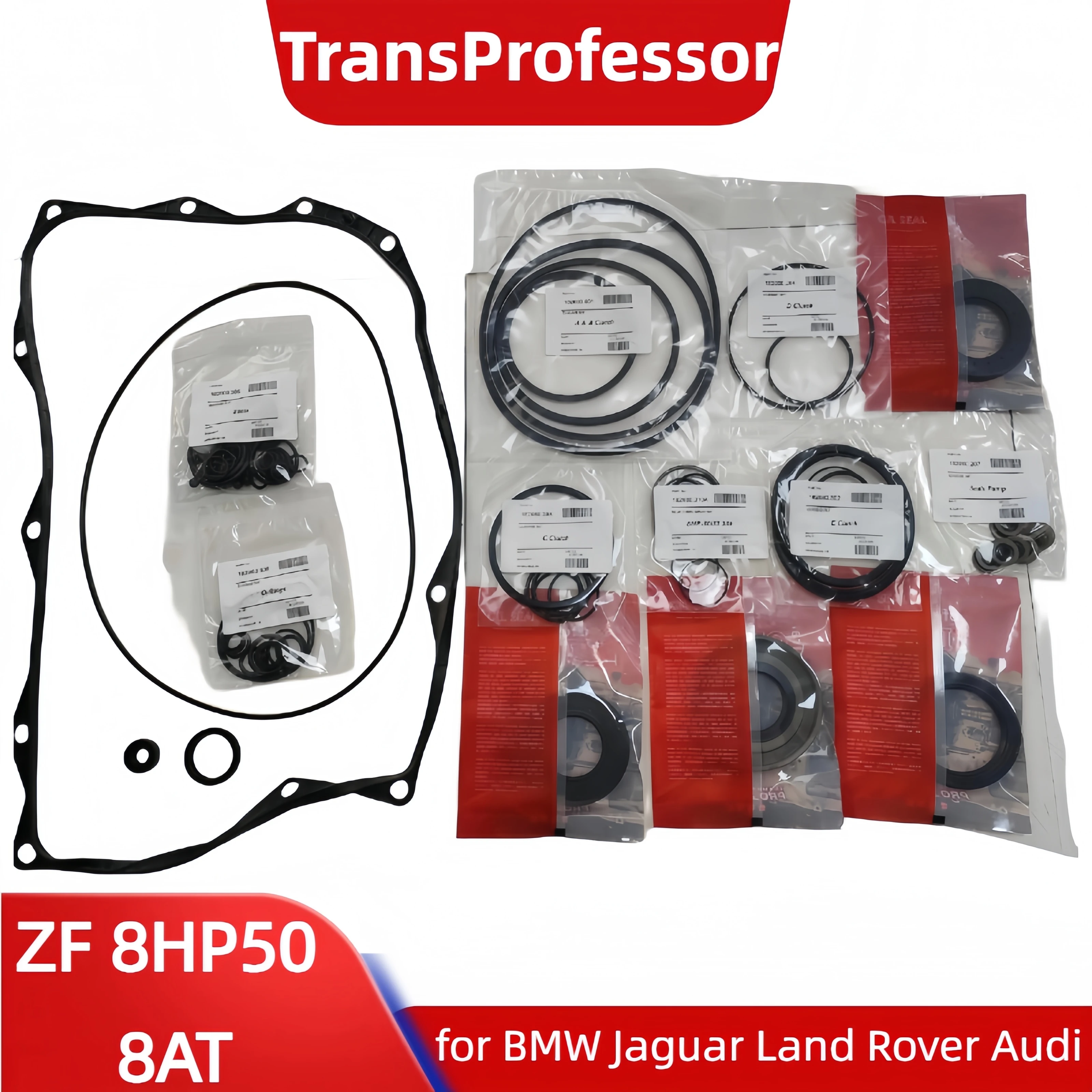 

8AT ZF8HP50 ZF 8HP50 Transmission Repair Overhaul Kit for BMW Jaguar Land Rover Audi,TransProfessor Gearbox Oil Seals Gaskets
