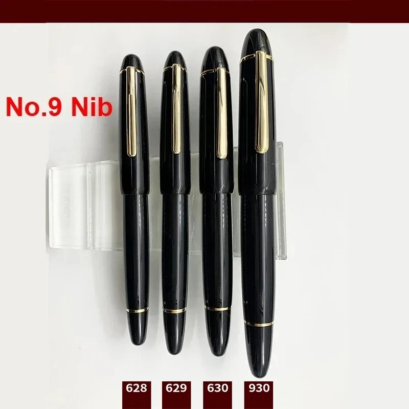 new-wingsung-junlai-930-resin-piston-fountain-pen-steel-nib-king-iraurita-no9-f-m-b-nib-gold-silver-writing-pen-office-supplies