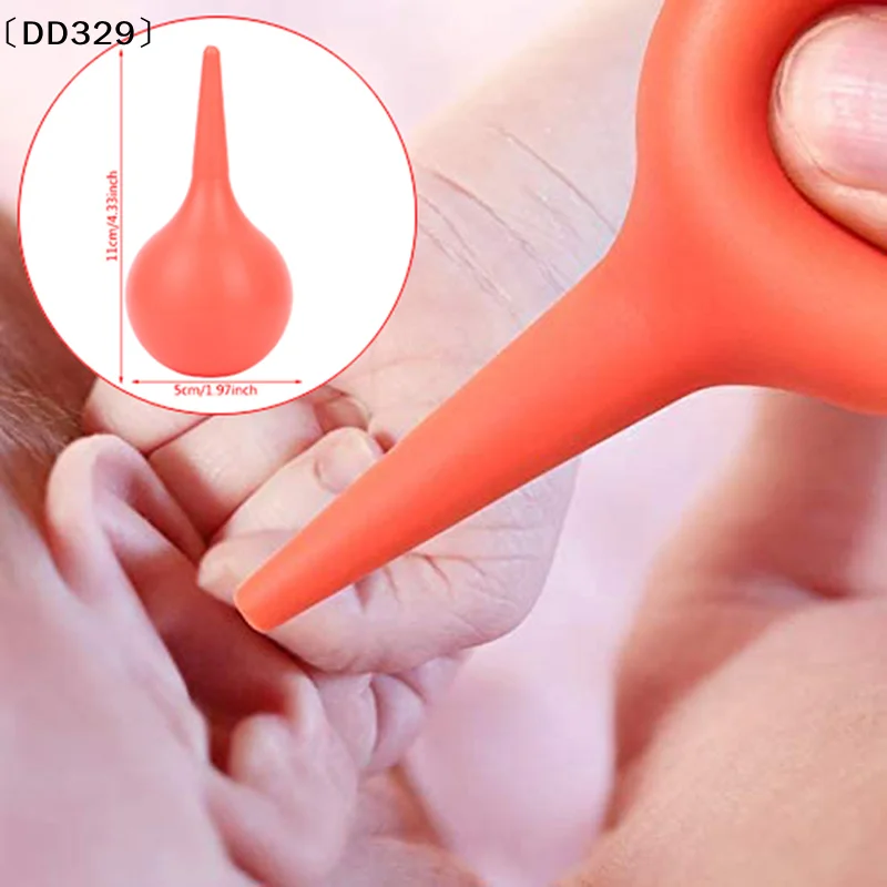 

90ml Rubber Suction Ear Washing Syringe Squeeze Kids Ear Care Baby Care Tool〔DD329〕