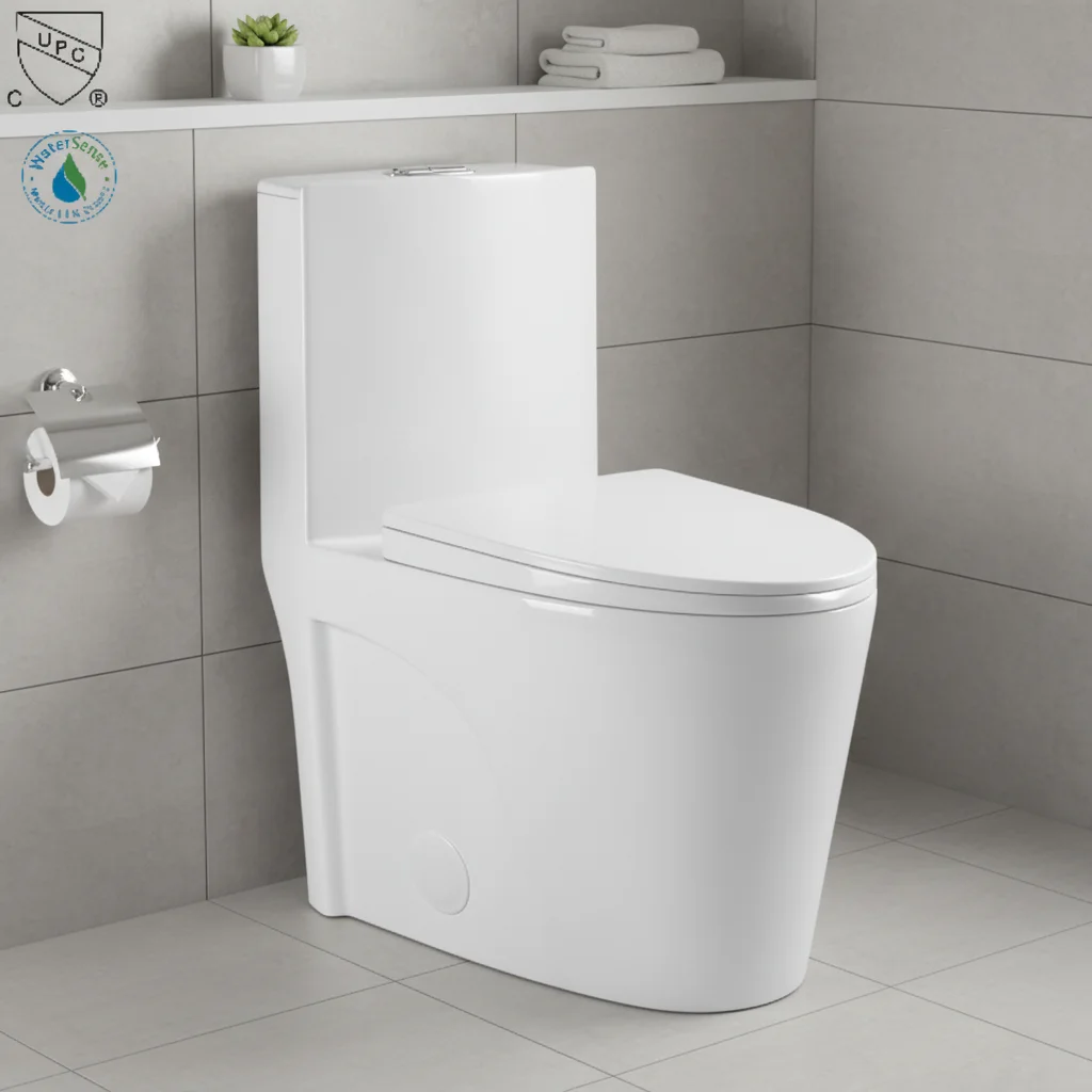 

Factory Direct Hot Sale New Design Popular Style Wc Cupc Sanitary Ware Water Saving Inodoro Bathroom Ceramic One Piece Toilet