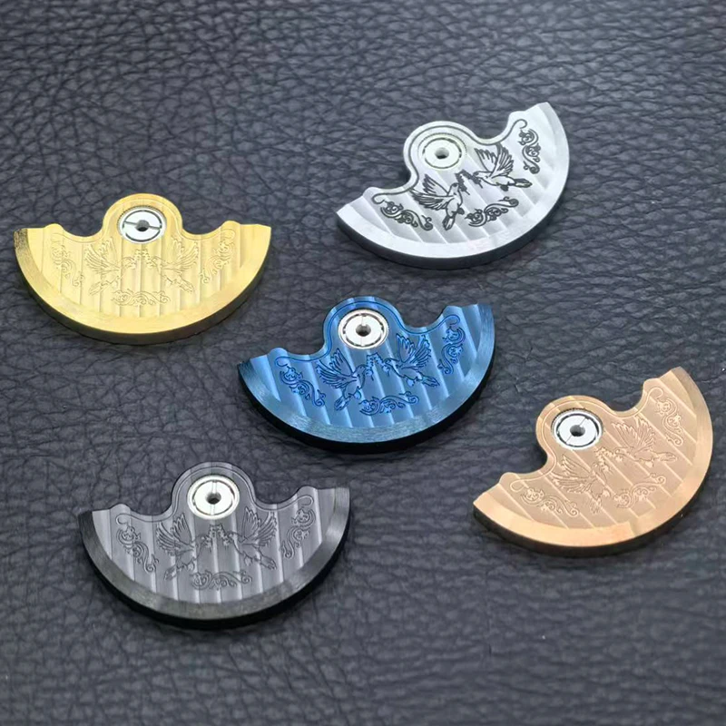 

New NH35 NH36 Automatic Hammer Rotor Fit for NH34 NH38 NH39 NH70 7S26 4R35 4R36 6R Movement Oscillating Weight Rotor Rarts