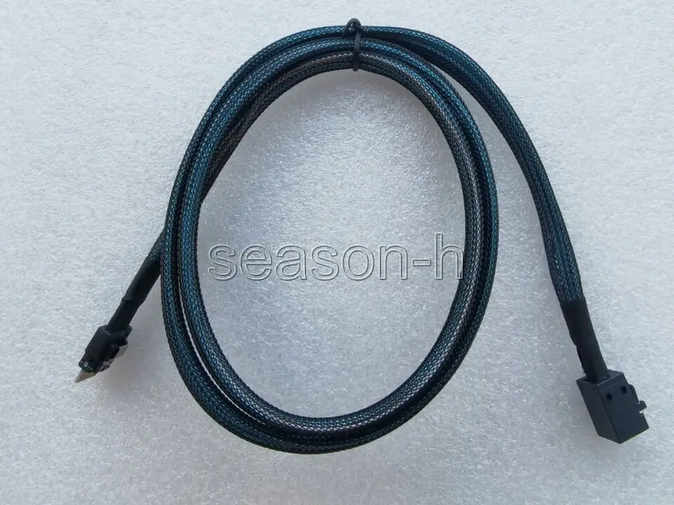 

PCIE 4.0 Slimline SAS SFF-8654 Кабель-переходник 4i к Mini SAS HD SFF-8643 1 м