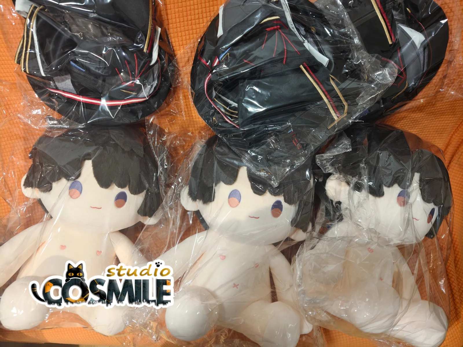 Love and Deepspace Xia Yizhou Caleb マヒル 하우주 Captain Stuffed Plushie Plush 40cm Doll Seated Doll Body Clothes BB