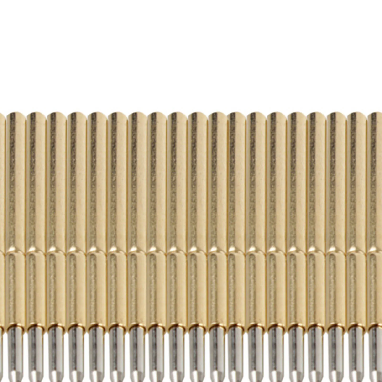 100 قطعة P75 ‐ B1 الربيع اختبار التحقيق جولة بوجو دبوس PCB اختبار التحقيق اختبار التحقيق استبدال الربيع الاتصال التحقيق بوجو اختبار التحقيق دبوس