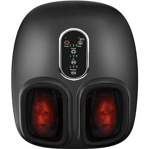 2026 Cross-border Hot-selling Plug-In Timing Control Musical Function Foot Therapy Machine Hot Compress Physiotherapy Feet Massa